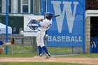 Baseball vs CGA  Wheaton College Baseball vs Coast Guard Academy during game two of the NEWMAC semi-finals playoffs. - (Photo by Keith Nordstrom) : Wheaton, baseball, NEWMAC